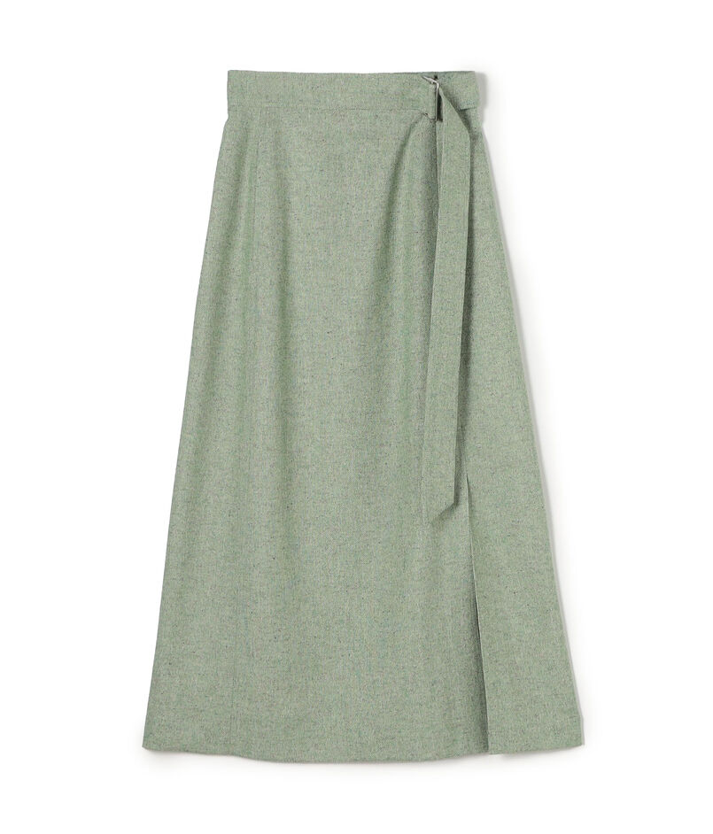 ネップツイード マキシスカート