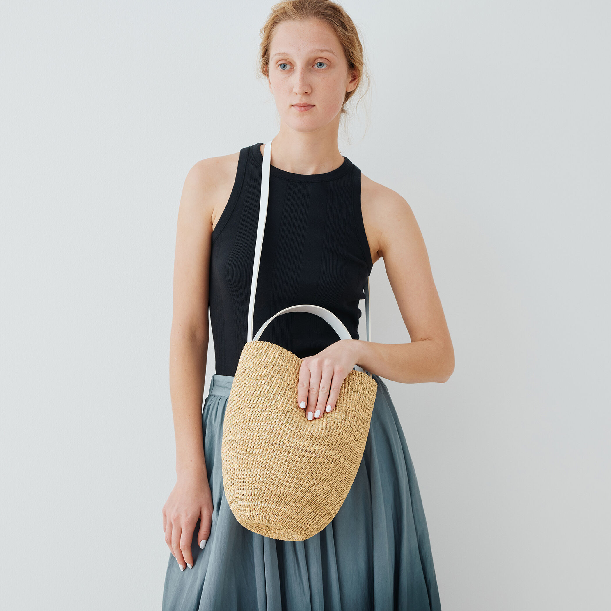 Plage INES BRESSAND 別注 HARICOT バッグ 新品 INES BRESSAND/イネス ブレッサンド】別注 CROISSANT MEDIUM