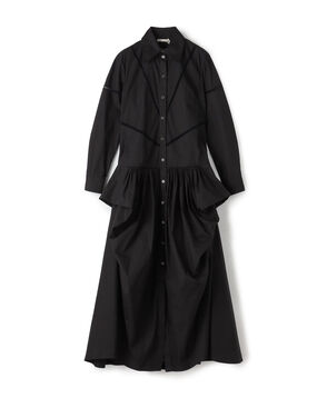 diotima Ritual Dress コットン シャツドレス