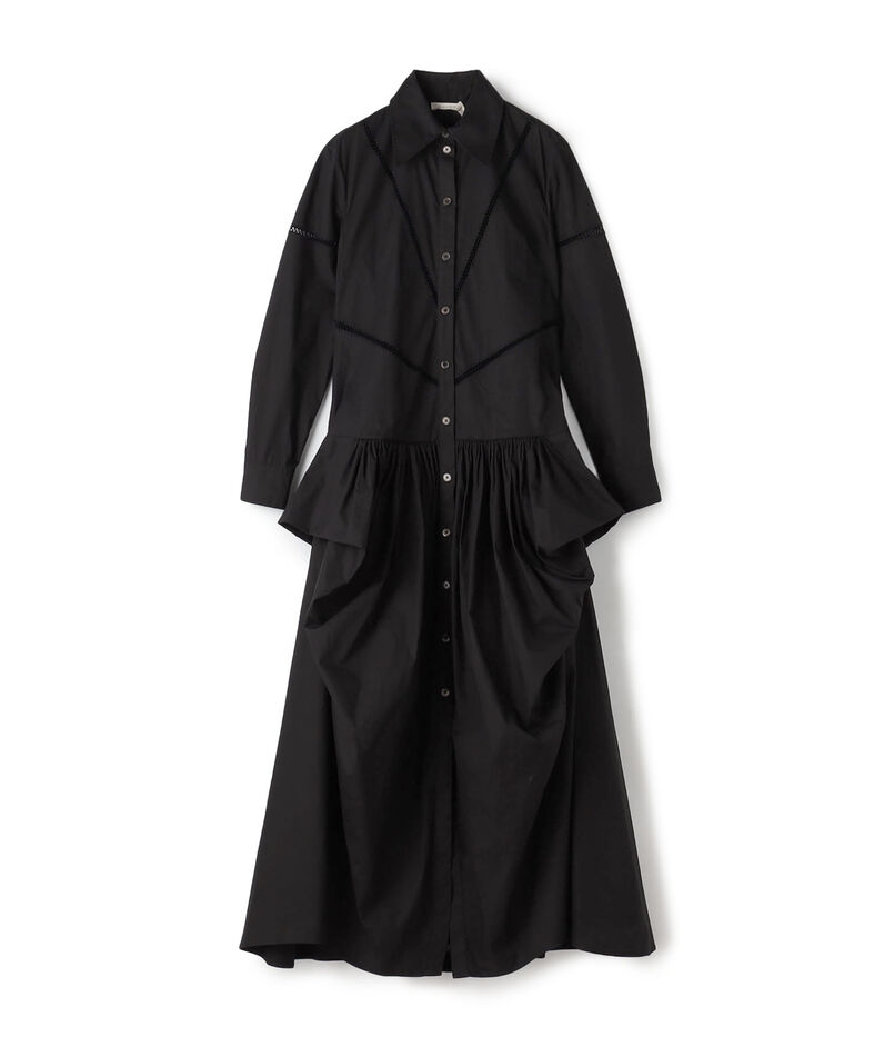 diotima Ritual Dress コットン シャツドレス