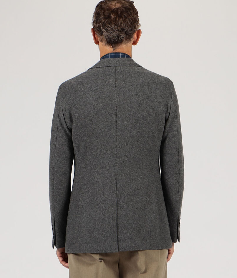 カシミヤジャージー シングルブレステッド2Bジャケット LORO PIANA 