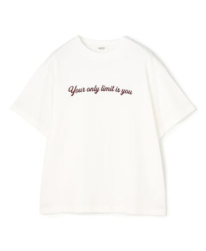 コットンロゴプリント Tシャツ