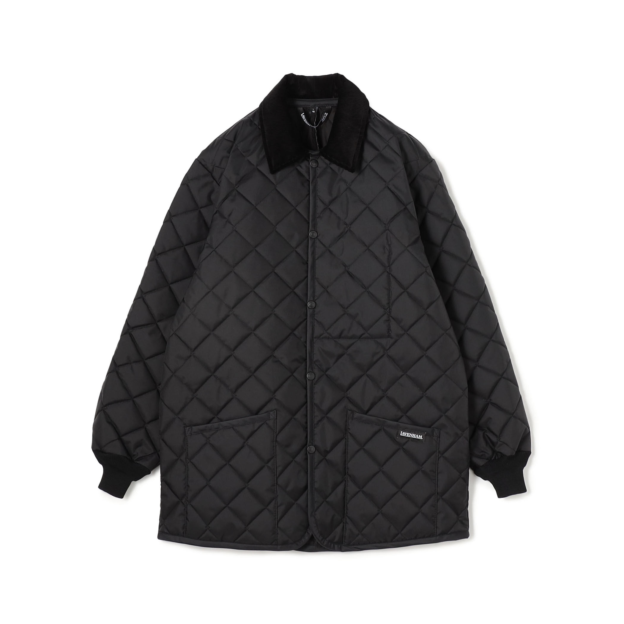 別注】LAVENHAM ARCHIVE RAYDON ナイロン キルティングブルゾン
