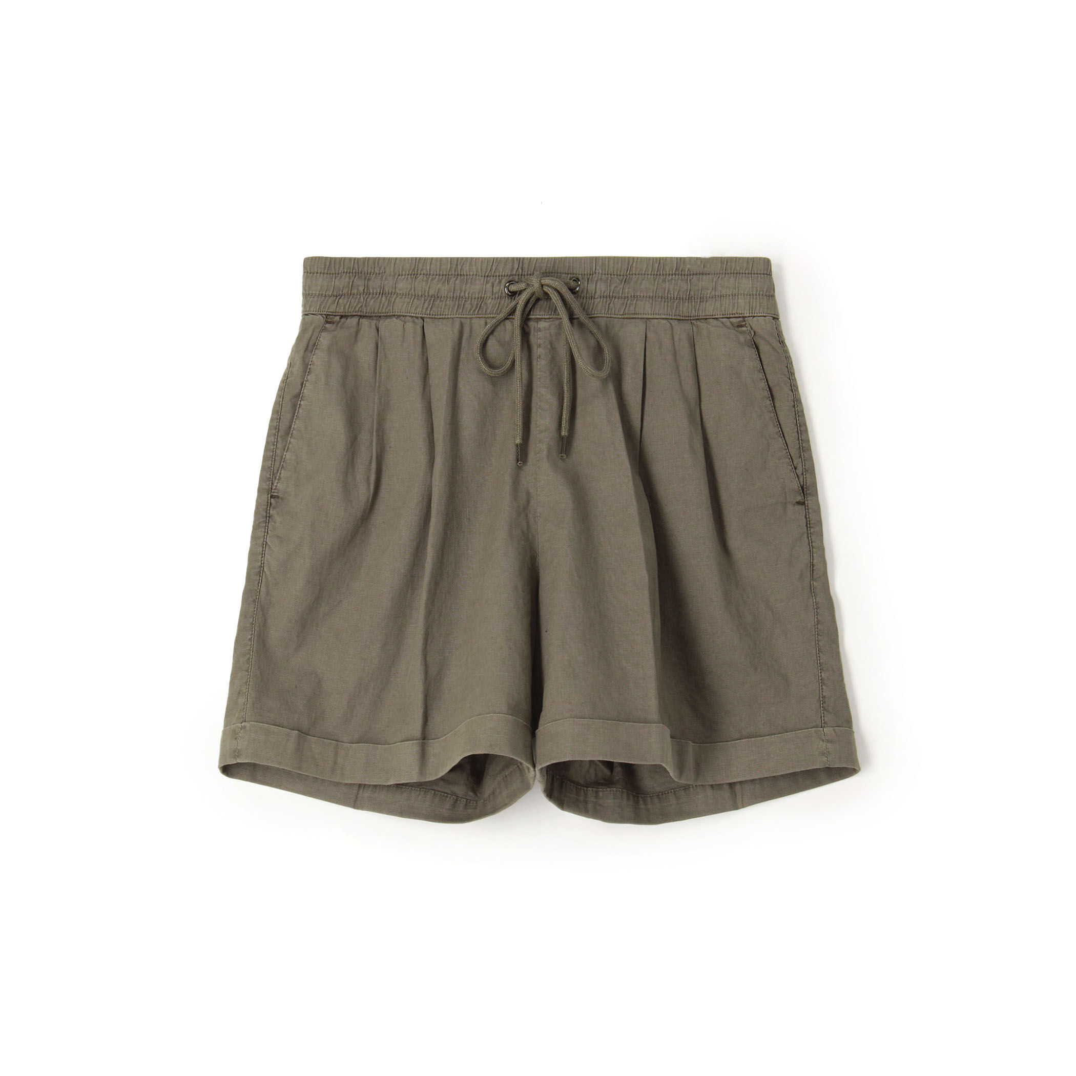 JAMES PERSE　リネン　ショートパンツ ウエストゴム コットンリネン ショートパンツ MLCE4270 | JAMES PERSE