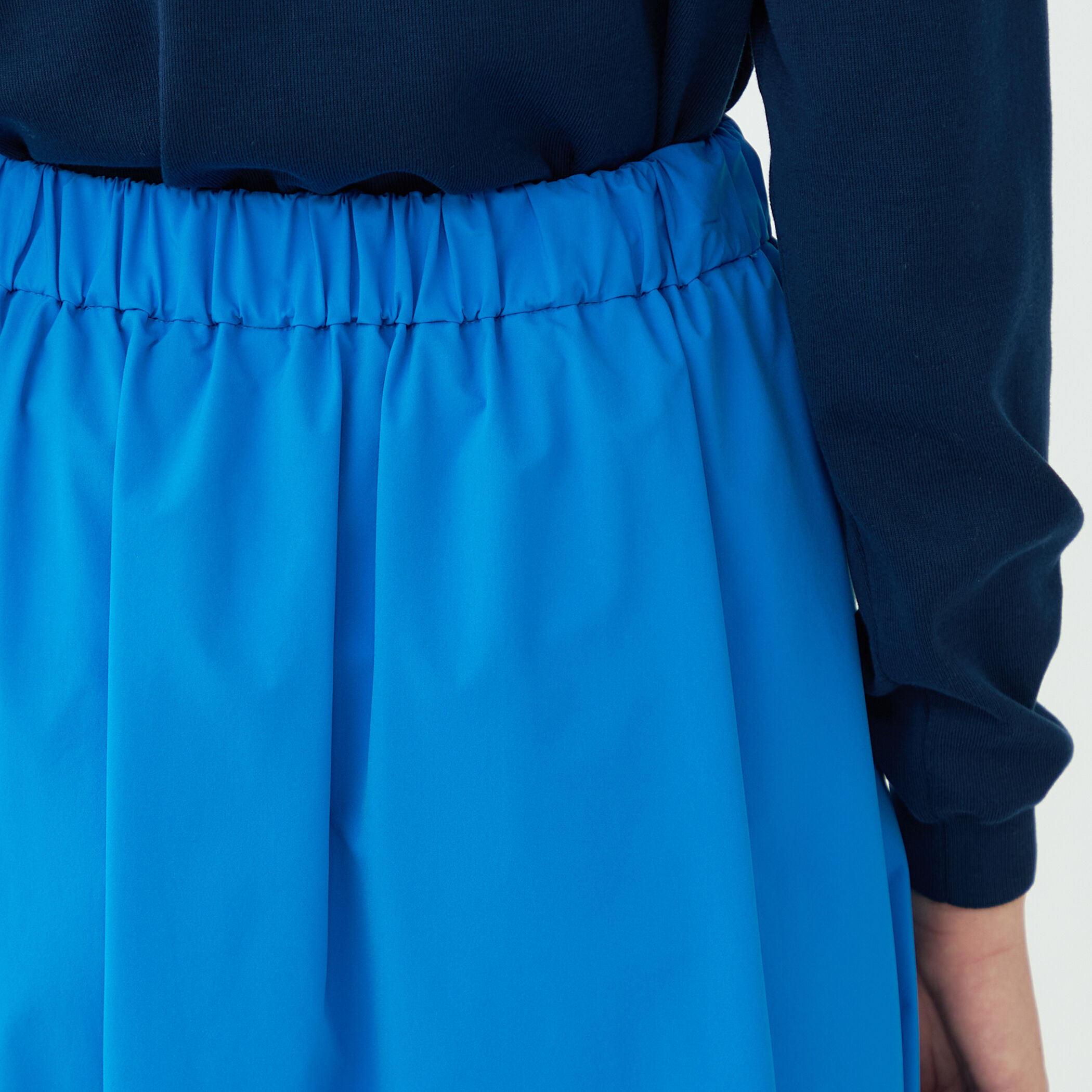 ストレッチタフタ ボリュームギャザースカート｜トゥモローランド 公式通販