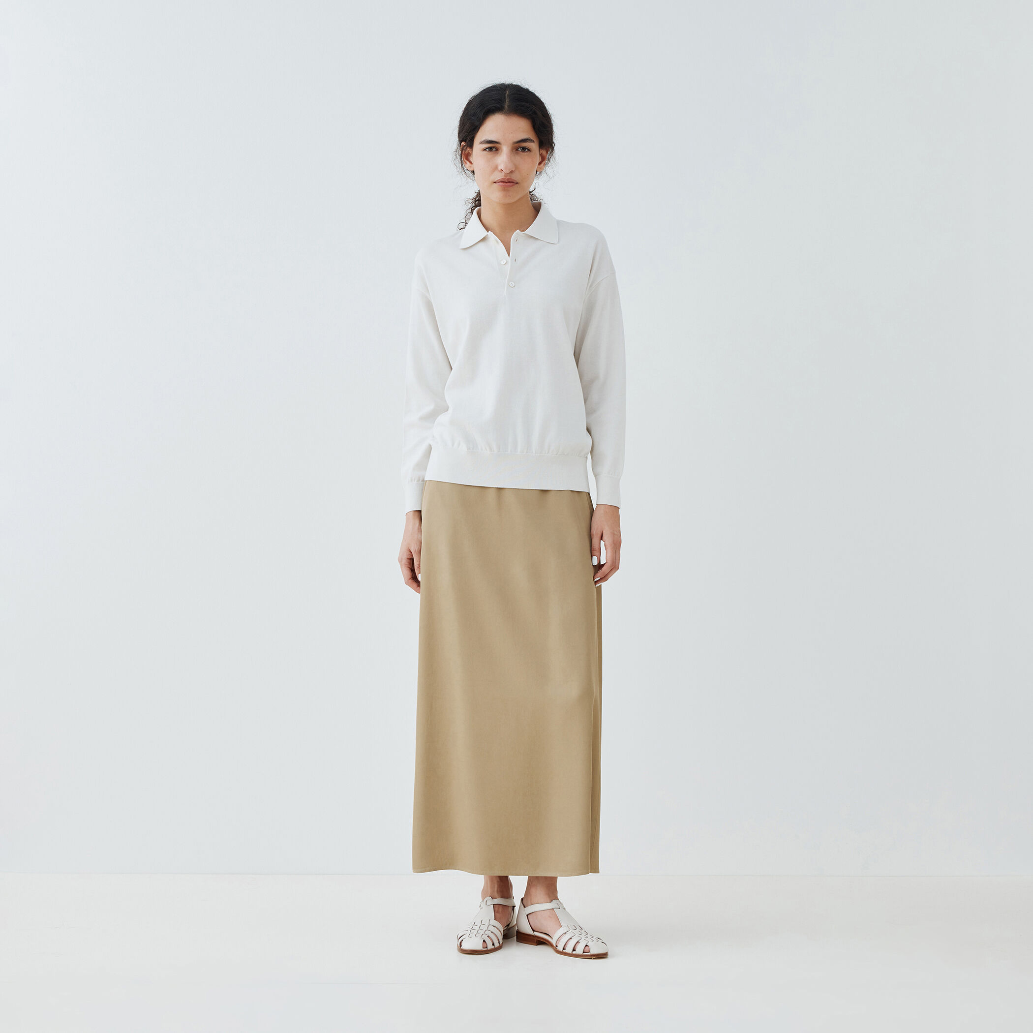 プレーンコットン ポロプルオーバー｜トゥモローランド 公式通販