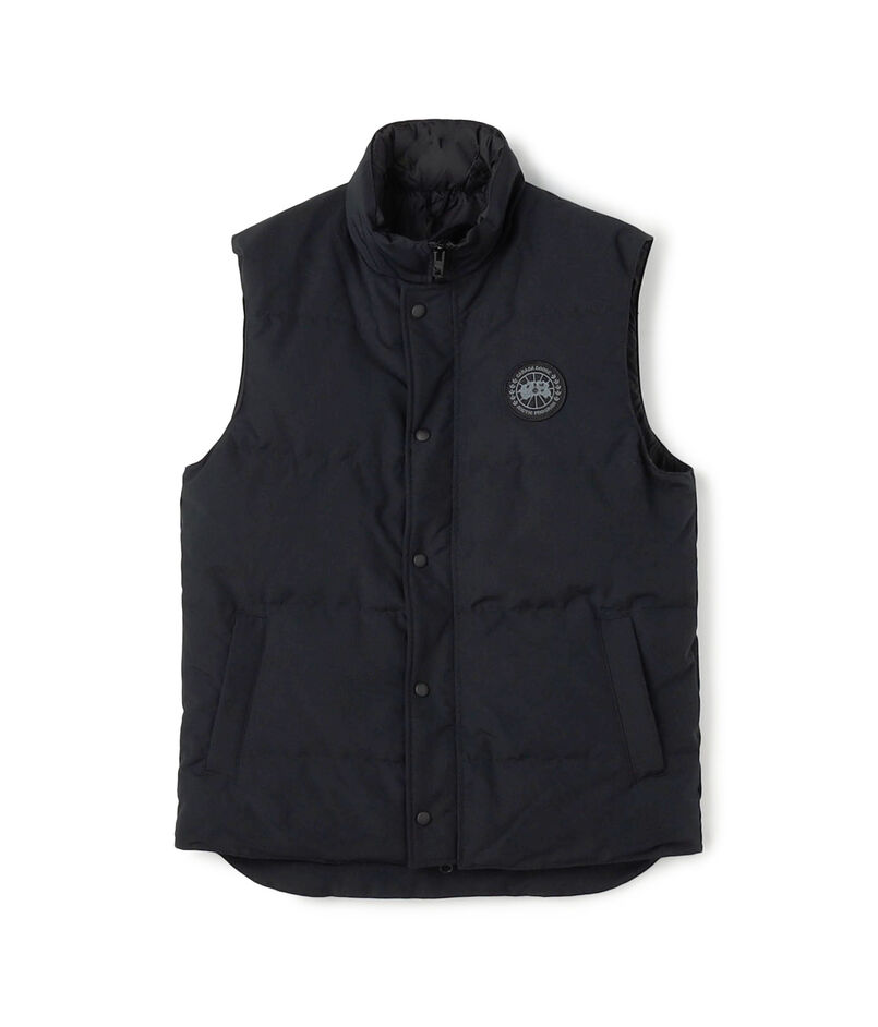 CANADA GOOSE Garson Vest Black Label ポリエステルコットン ダウンベスト