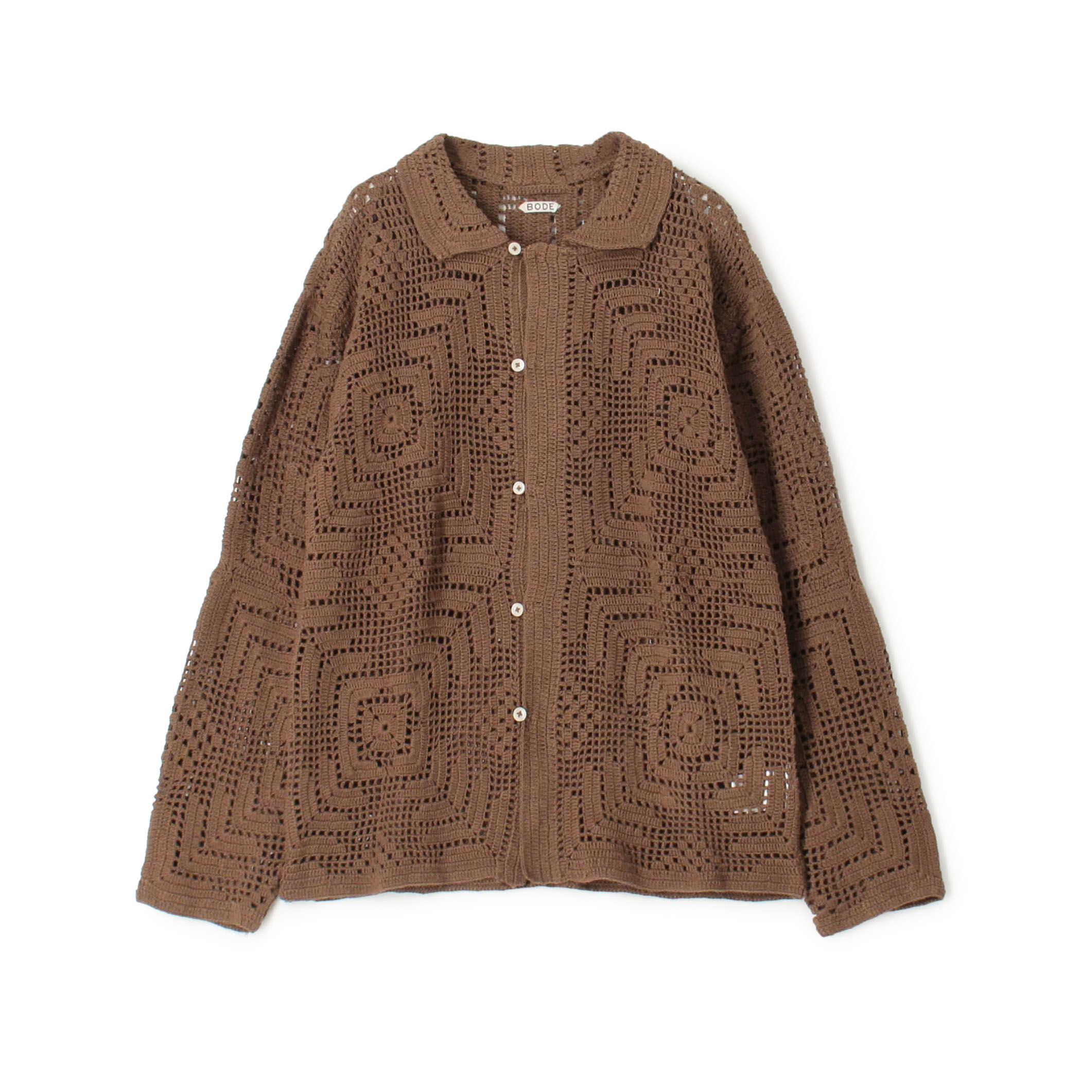 BODE OVERDYE CROCHET SHIRT｜トゥモローランド 公式通販