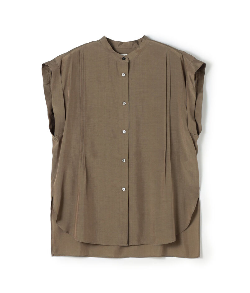 シルキーブロード オーバーシャツブラウス