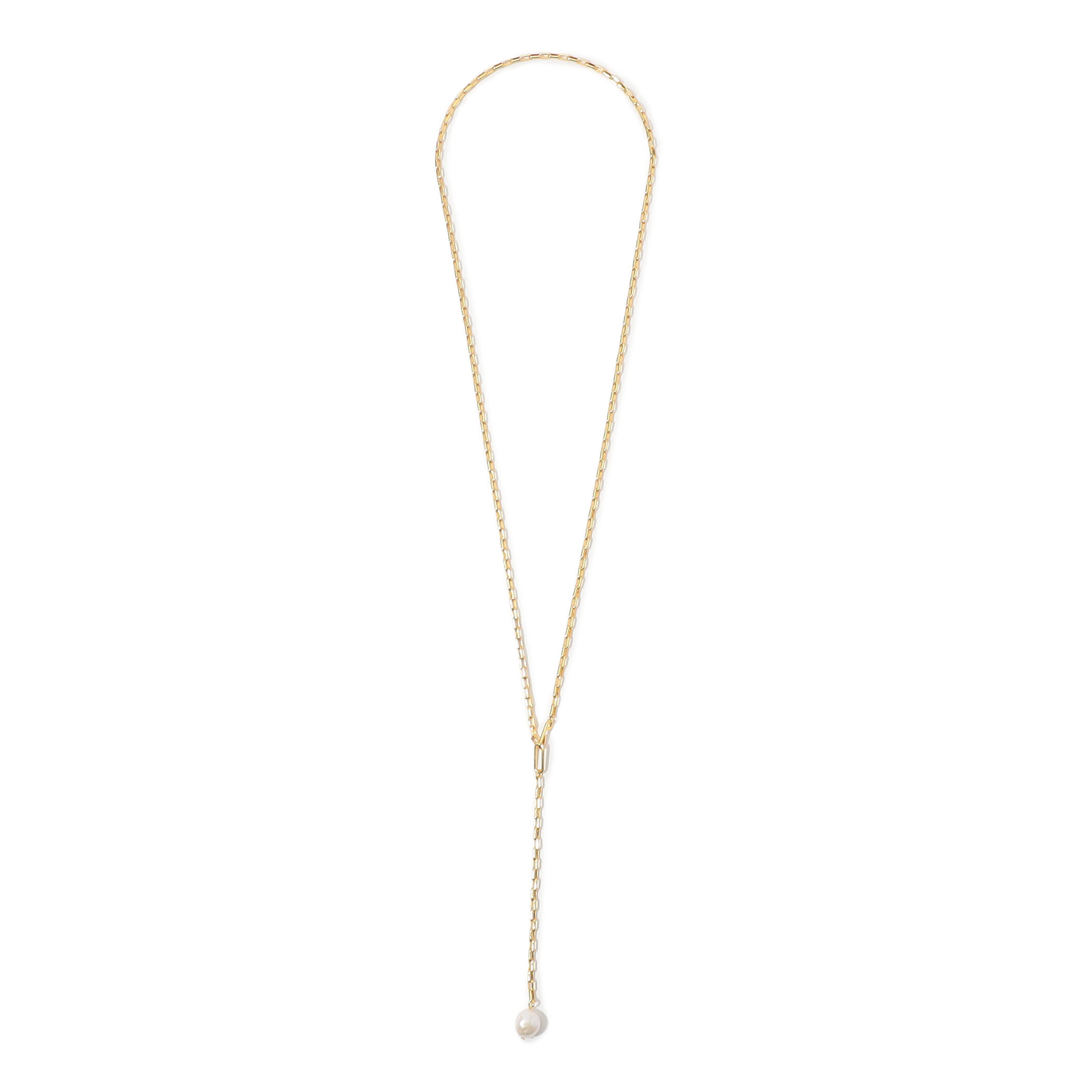 け*い様 januka 淡水パールロングネックレス TOMORROWLAND J 別注】januka Chain w/Pearl ロングネックレス｜トゥモローランド 公式