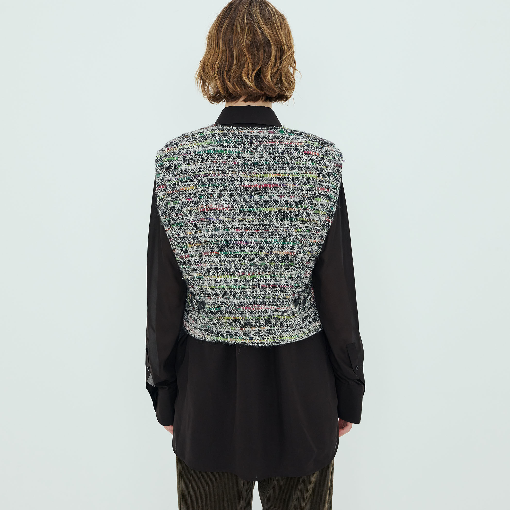 トゥモローランド　ジレ ツイードショートジレ｜トゥモローランド 公式通販