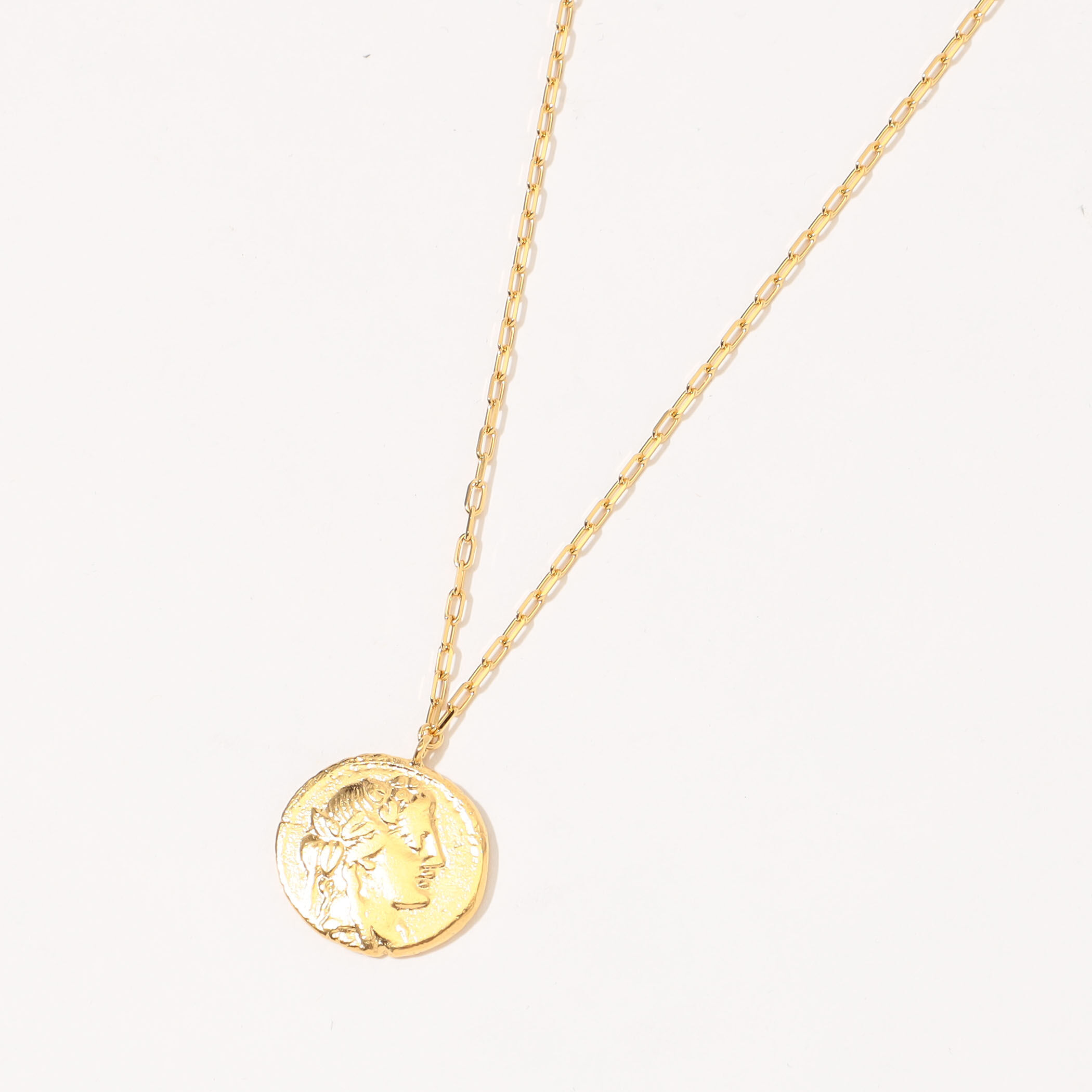 MARIHA Liber/Ceres レクタングルチェーン コインネックレス MARIHA Liber/Ceres レクタングルチェーン コインネックレス