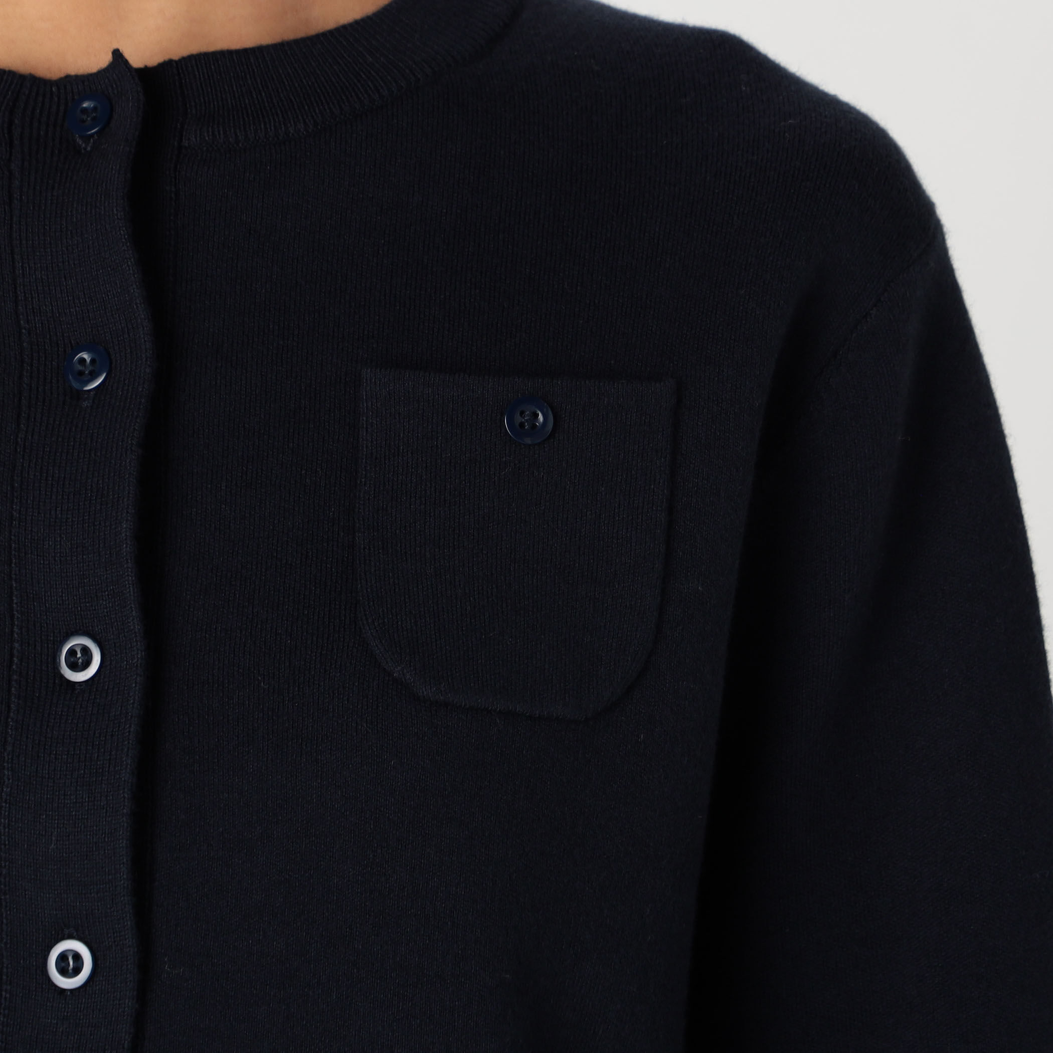CABAN 長袖シャツ ネイビー　L NOTO QUALITY リラックスロングシャツ＜ネイビー＞(XS ネイビー