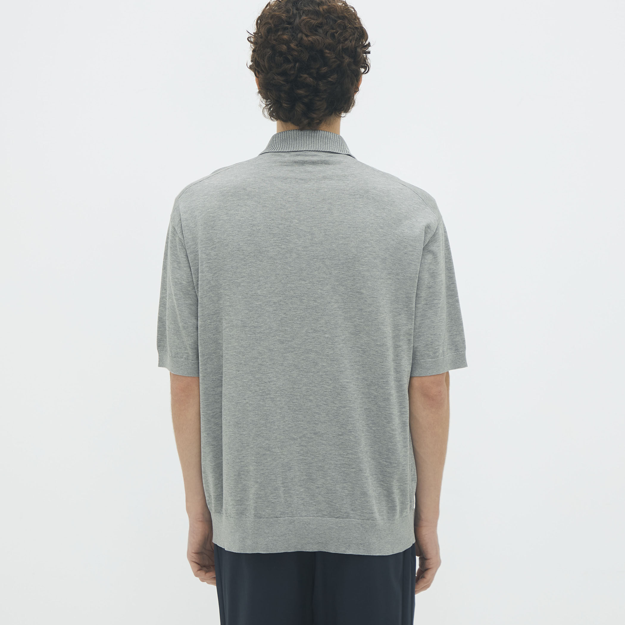 コットン ポロニットプルオーバー｜トゥモローランド 公式通販