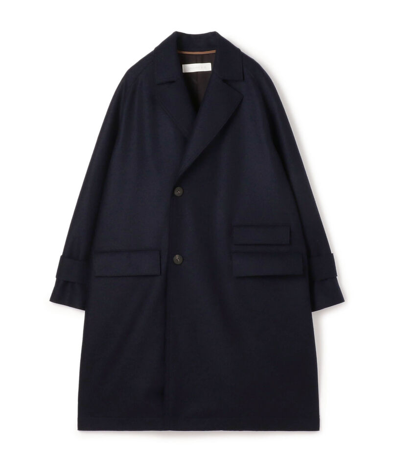 スムースプレスドウール マリンコート