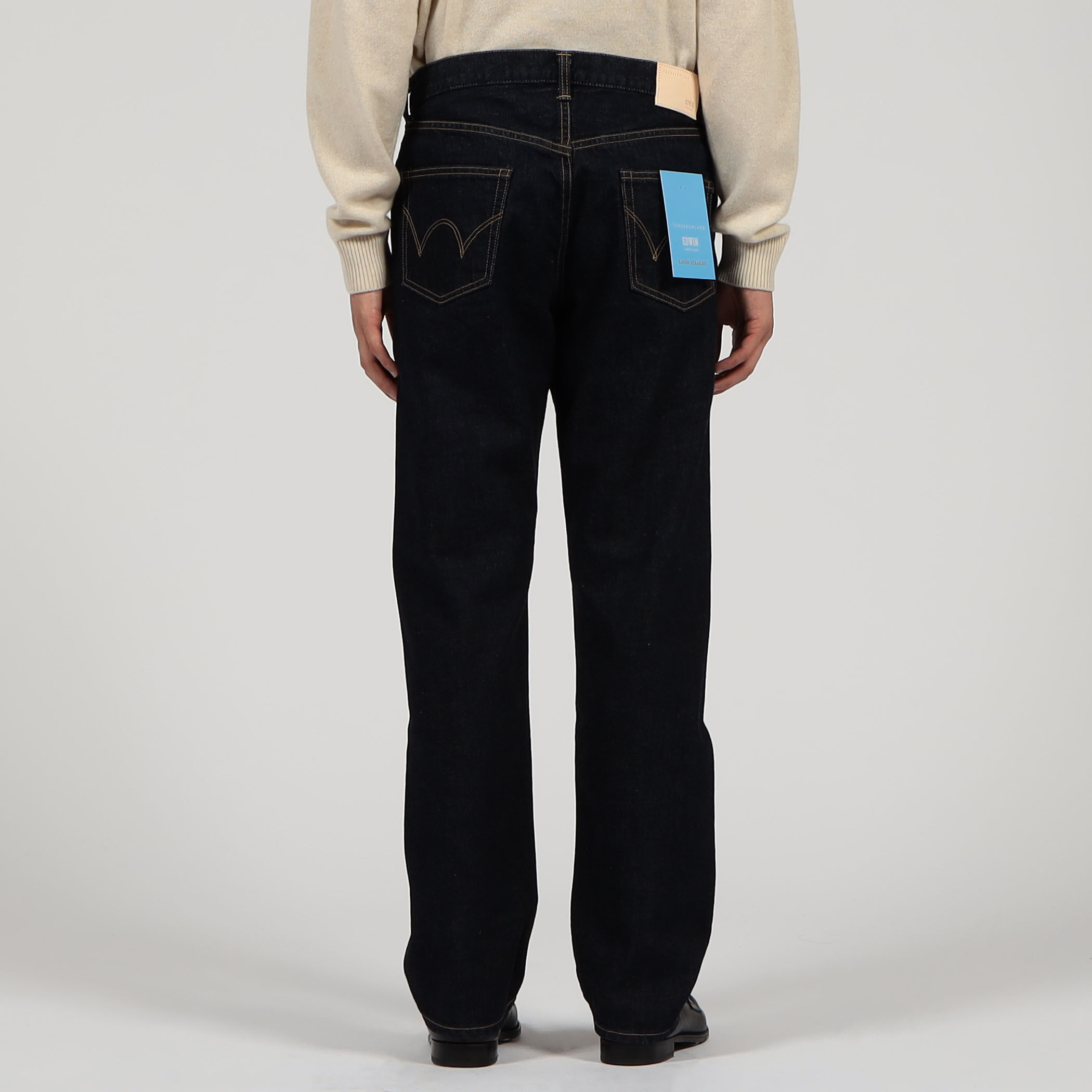 別注】EDWIN LOOSE STRAIGHT ONE WASHED デニムパンツ