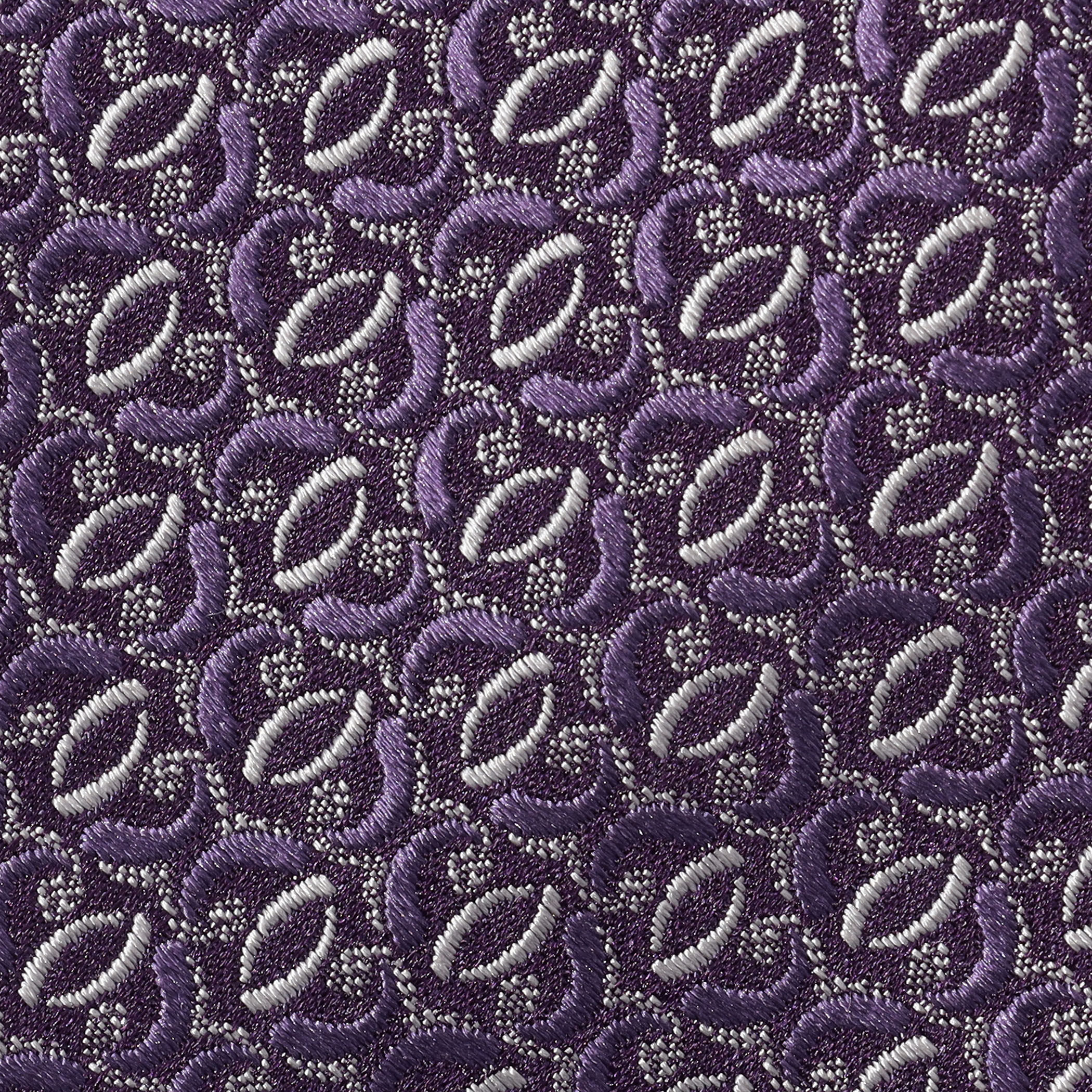 【犬の足音品未使用】Charvet シルク ネクタイ ダイヤモンドパターン 犬の足音様専用品未使用】Charvet シルク ネクタイ ダイヤモンド