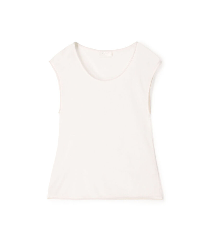 RUOHAN YORA TOP コットン スリーブレスプルオーバー