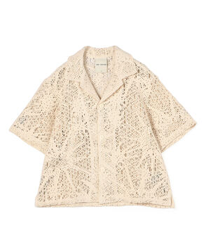 【別注】OAS&times;Edition Crochet shirt  クロシェ キューバシャツ