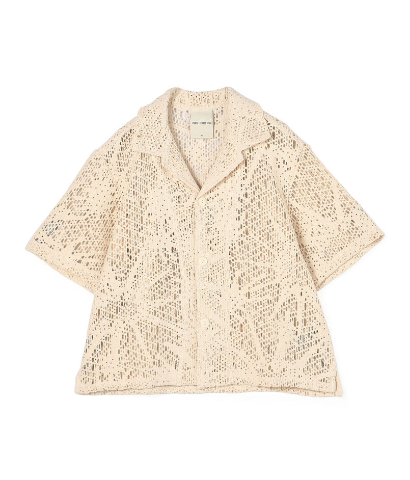 【別注】OAS&times;Edition Crochet shirt  クロシェ キューバシャツ