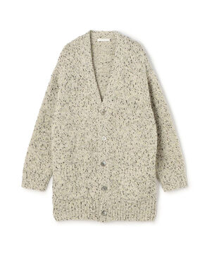 セサミメランジ Vネックカーディガン