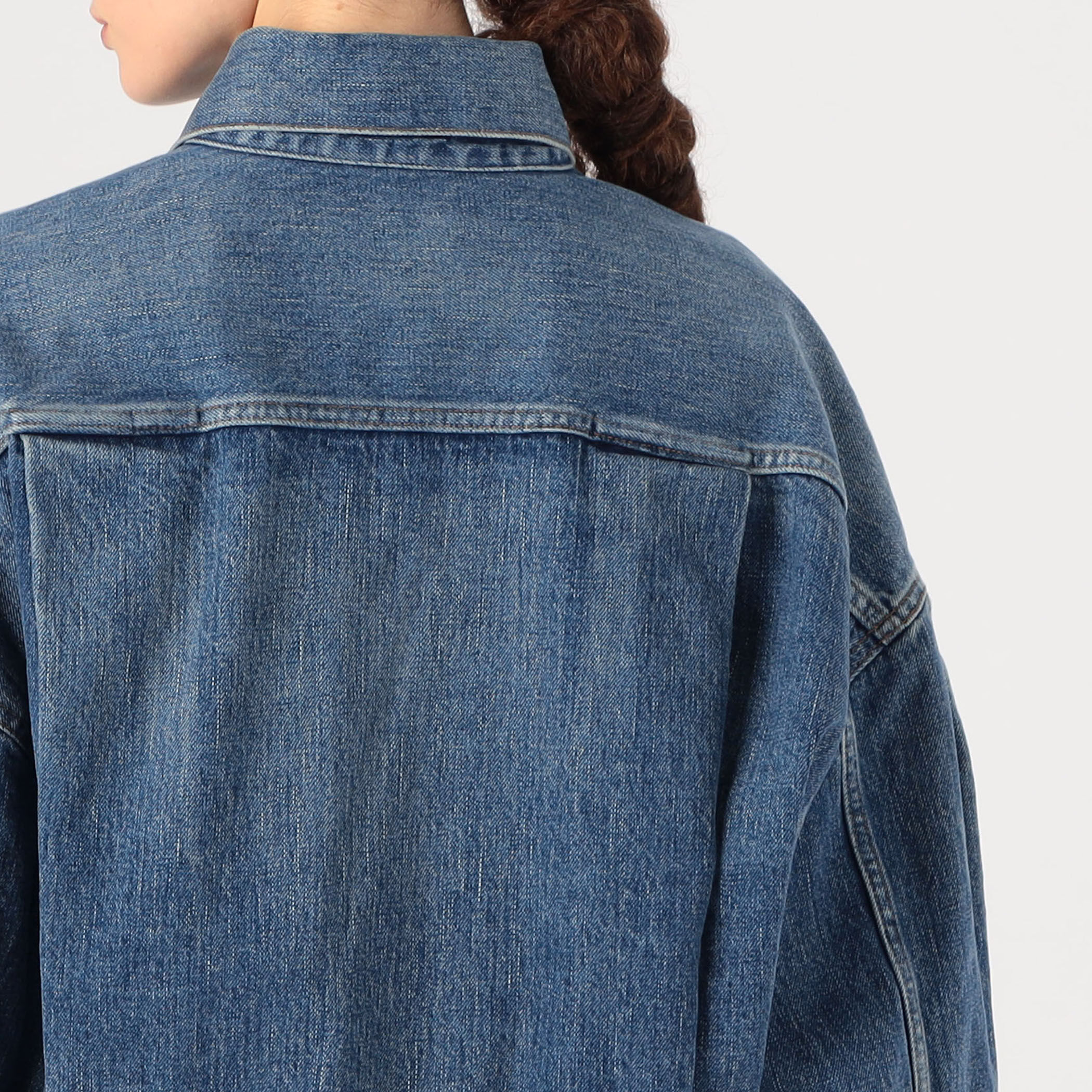 HYKE BALLOON SLEEVE DENIM JACKET TYPE2｜トゥモローランド