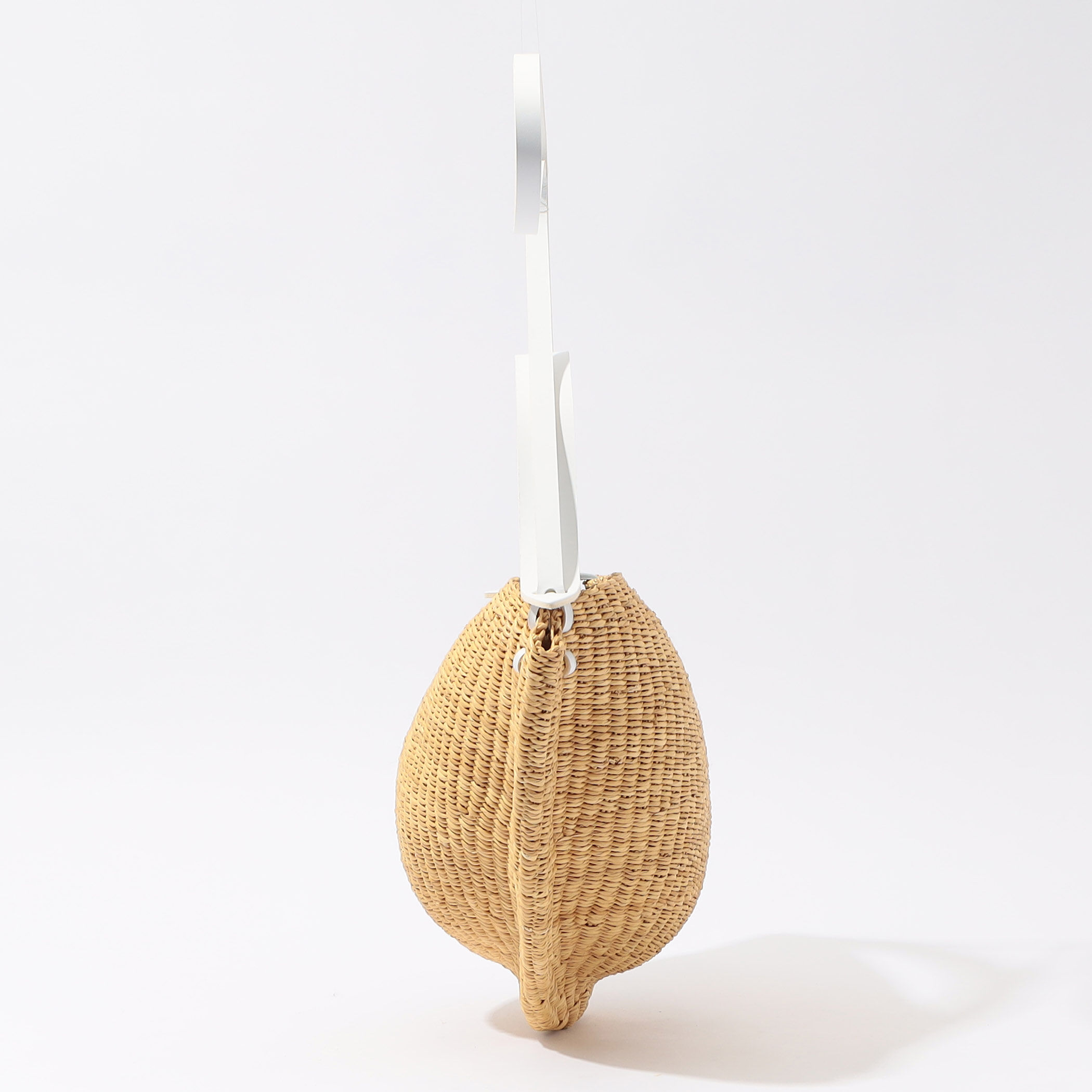 イネスブレッサンド かごバッグ MEDIUM WALNUT バッグ