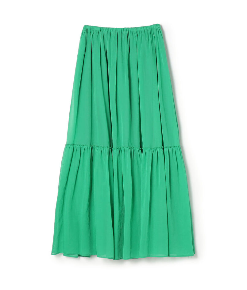 【WEB先行予約】ルコットンオーガンジー ティアードスカート