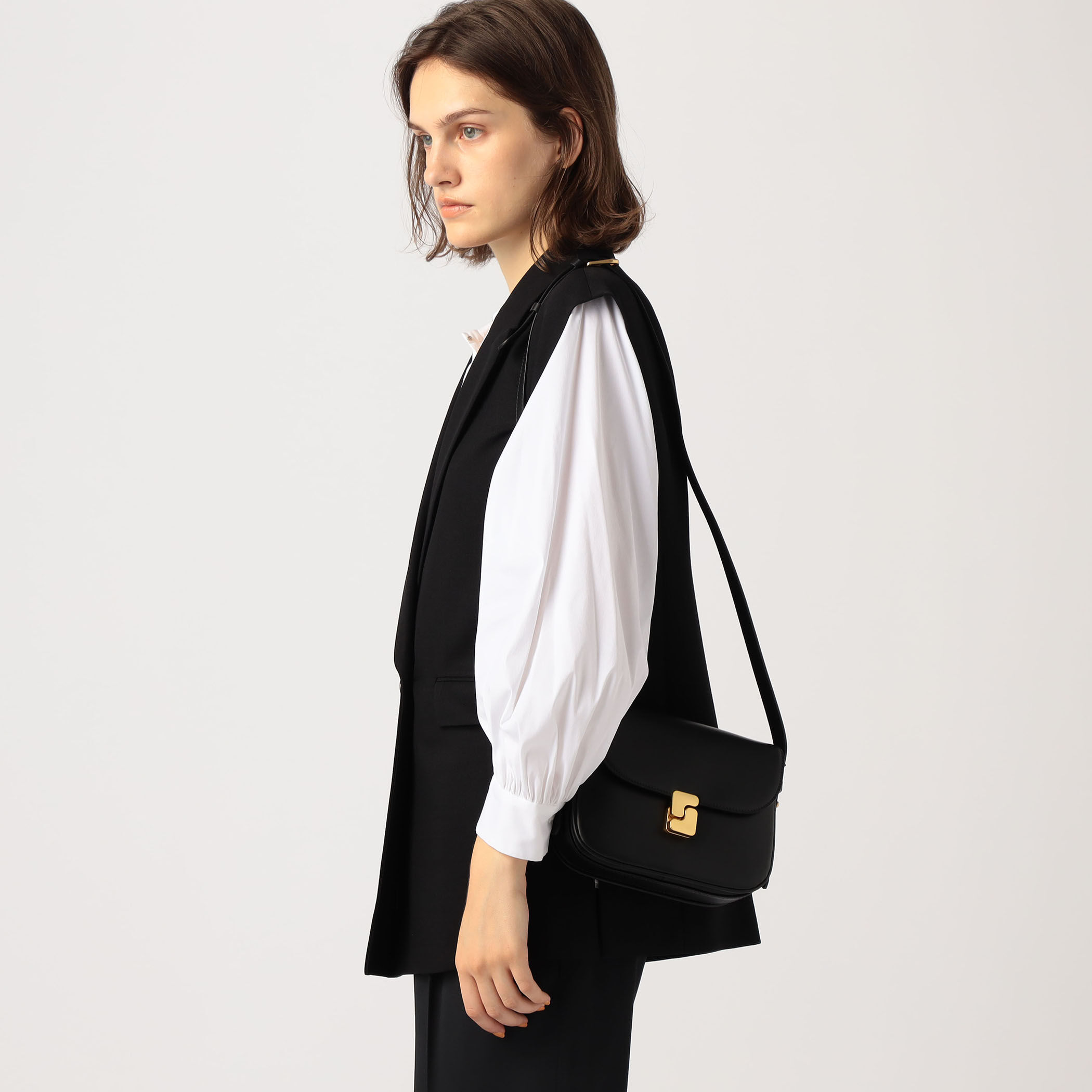 Soeur BELLISSIMA MINI レザーショルダーバッグ