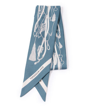 TOMORROWLAND TASSEL TIE スカーフ