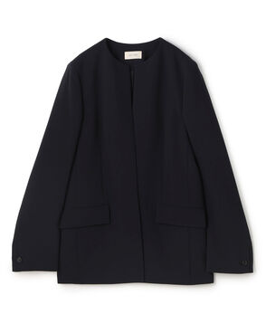 ライトダブルクロス ノーカラージャケット