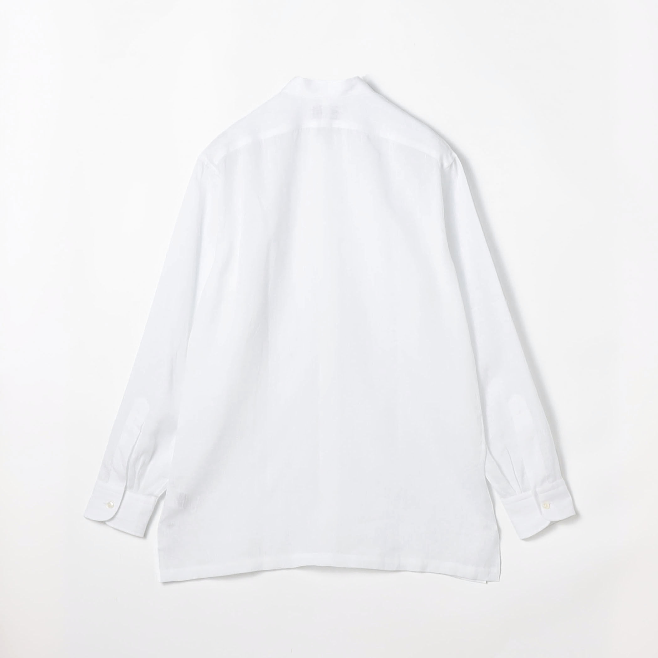 リネン バンドカラーシャツ GOLD LINEN｜トゥモローランド 公式通販