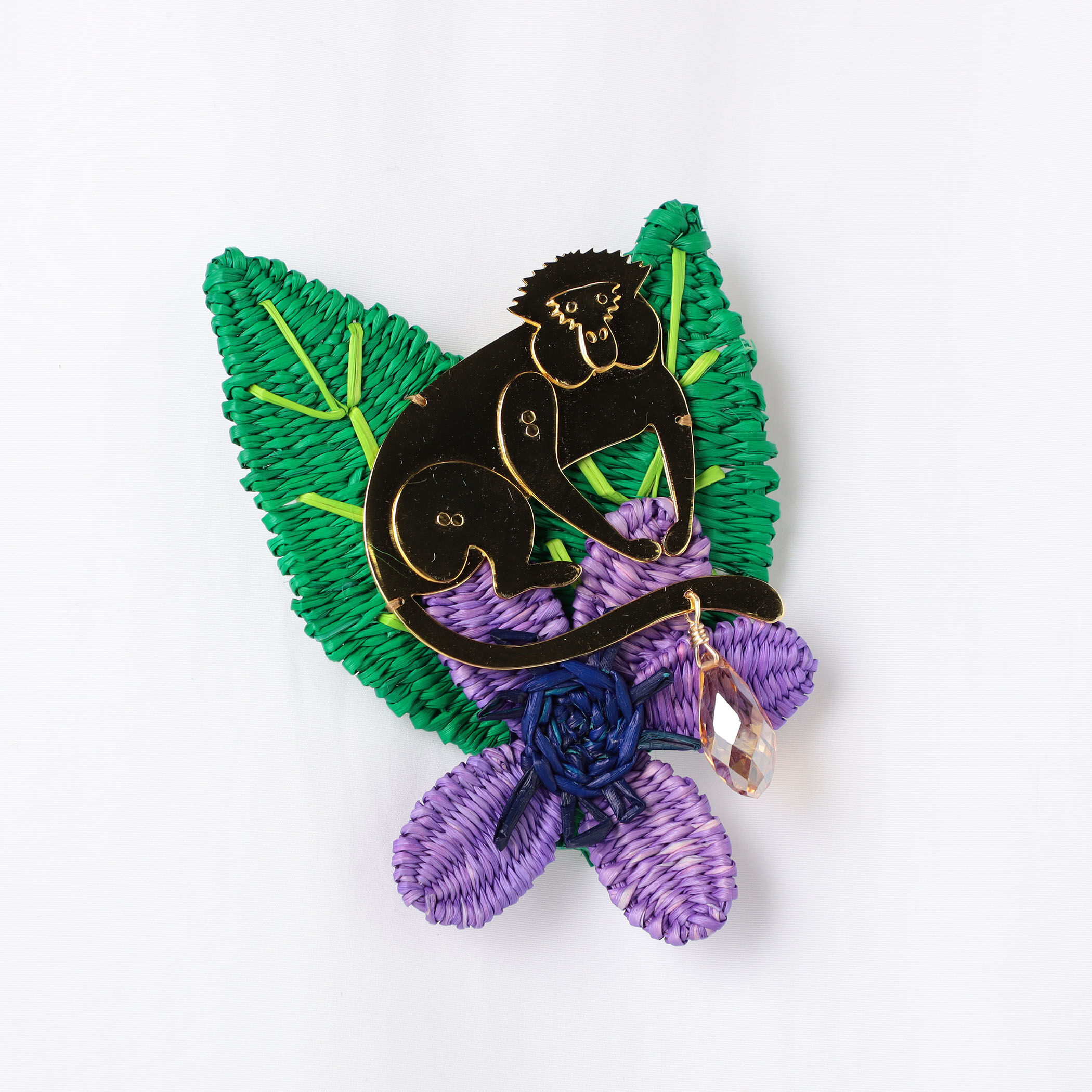 Mercedes Salazar Monkey Purple ブローチ｜トゥモローランド 公式サイト