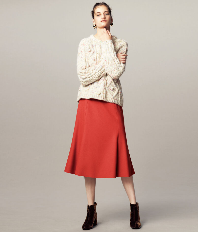 ウールメルトン マーメイドスカート｜トゥモローランド 公式通販 