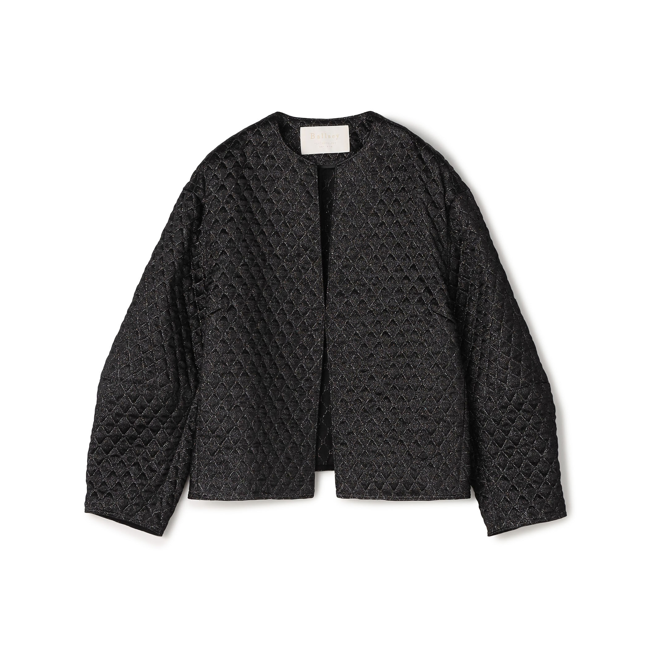 Tomorrowland Ballseyバックペプラムジャケット ラメマトラッセ バックペプラムジャケット｜トゥモローランド 公式通販