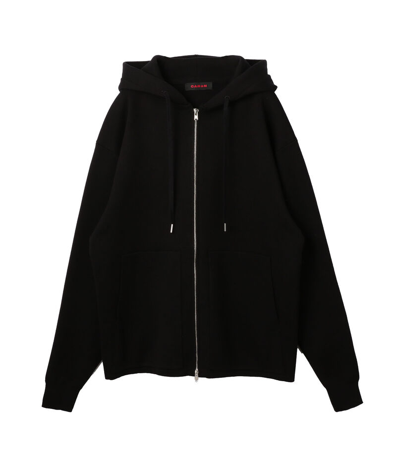 CABaN コットンカシミヤ ジップパーカ