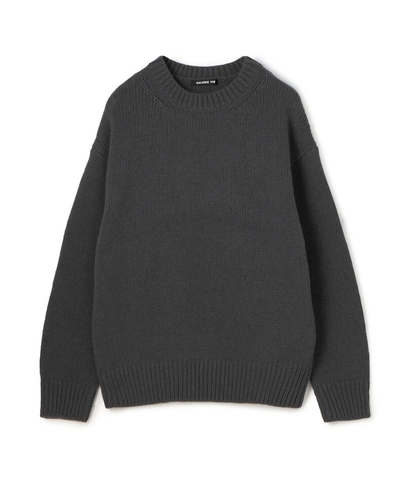ファインウールクルーネックニット｜トゥモローランド 公式通販