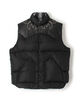 Rafu DOWN VEST W/EMB'D