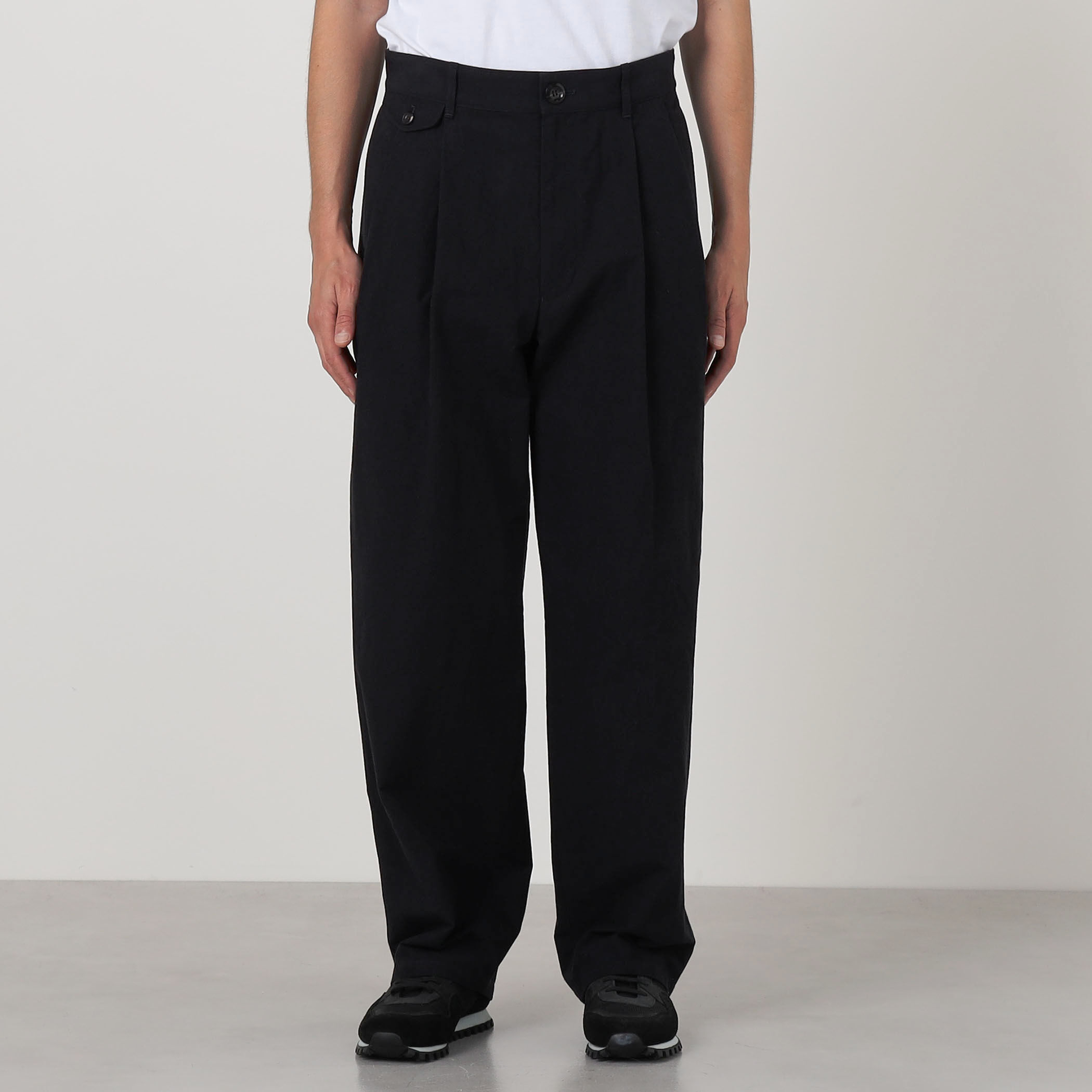 別注】THE RERACS × Edition 2 TUCK WIDE SLACKS ワイドスラックス