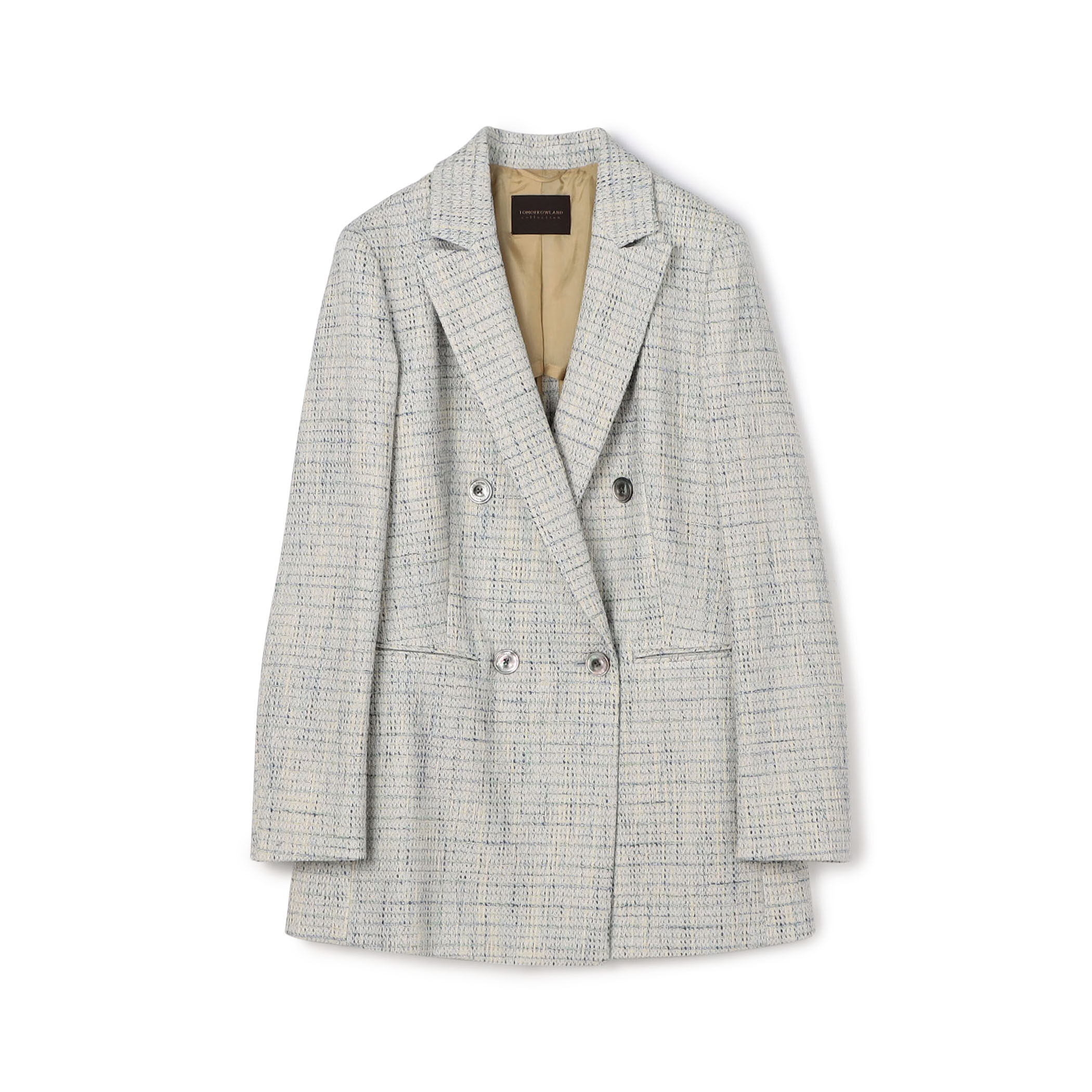 ファンシーテープ ダブルブレストジャケット｜トゥモローランド 公式通販