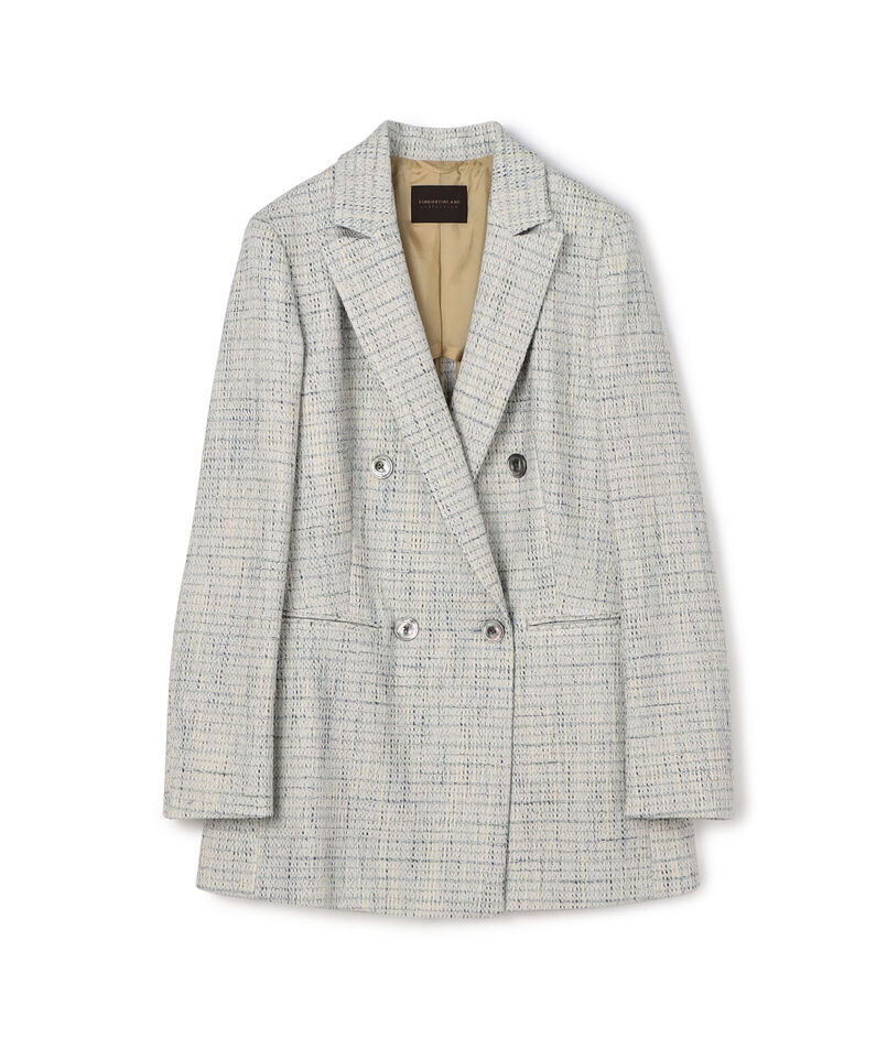 ファンシーテープ ダブルブレストジャケット