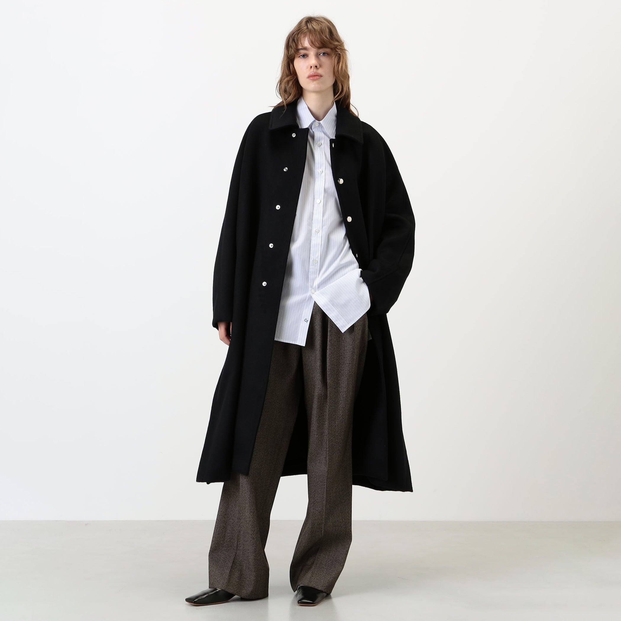 別注】The CLASIK BAL COLLAR PONCHO バルカラー ポンチョコート