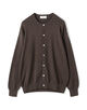 TOMORROWLAND tricot コットンカシミヤ クルーネックカーディガン