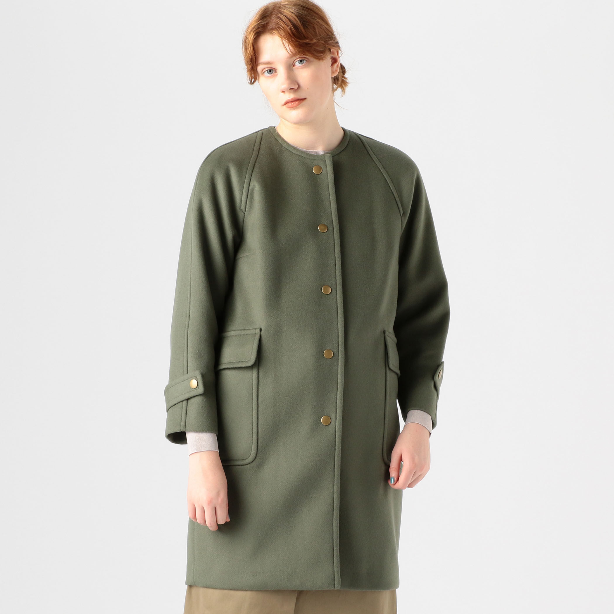 レディースのノーカラーコート｜トゥモローランド 公式通販