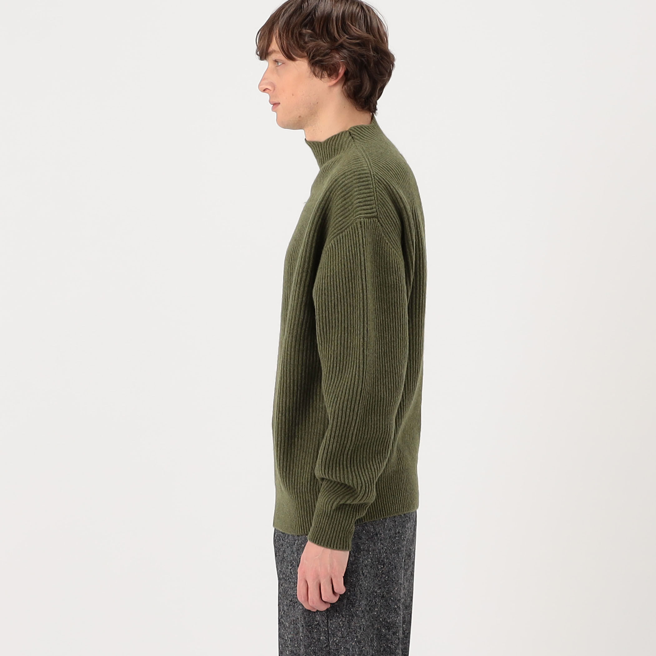 nonnotte Trangle Turtleneck タートルネックプルオーバーニット