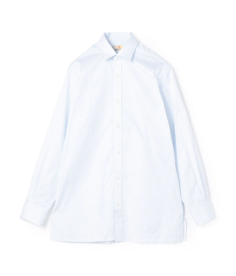 140/2コットンツイル ショートポインテッドレギュラーカラーシャツ