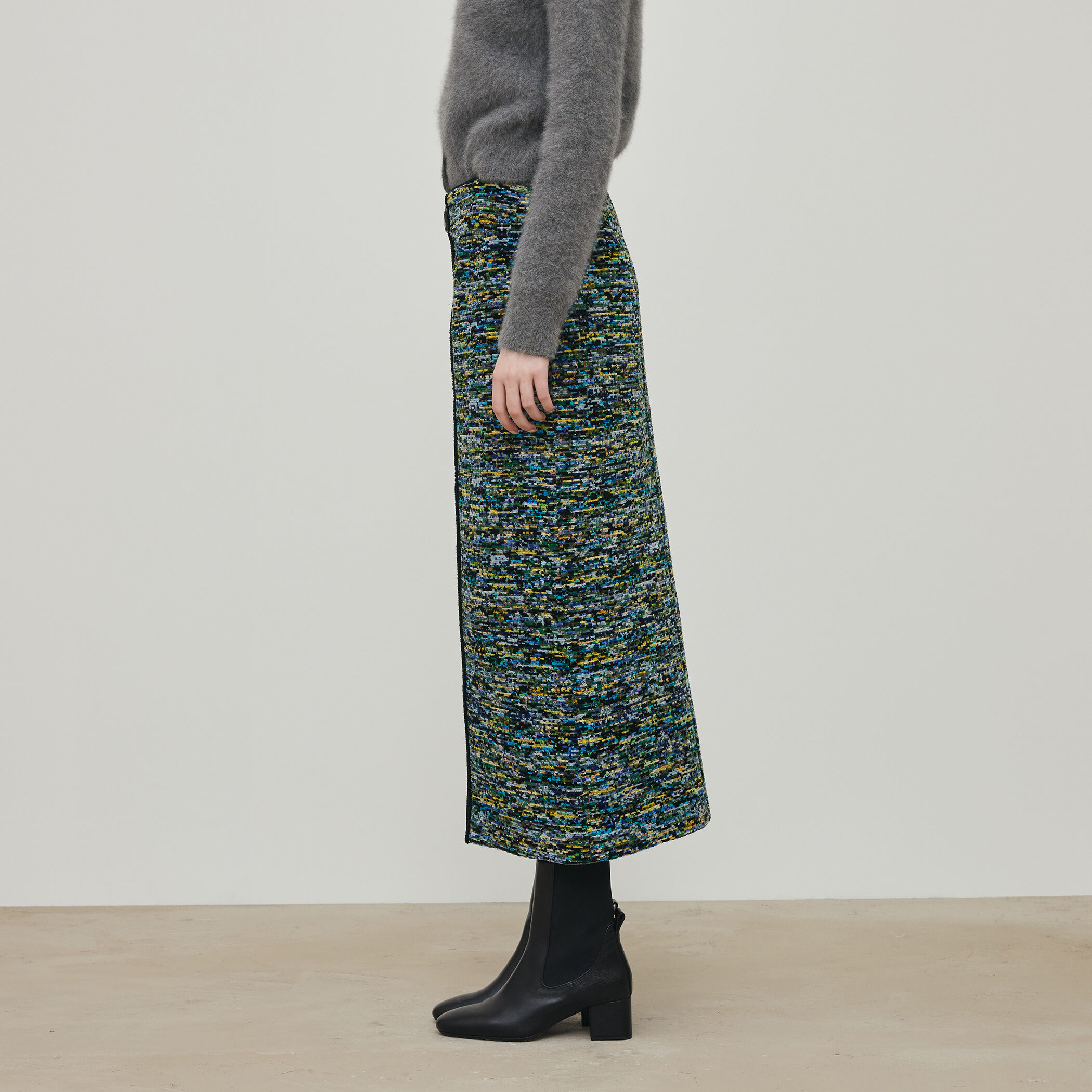 モザイクモール ダブルジップ タイトスカート｜トゥモローランド 公式通販