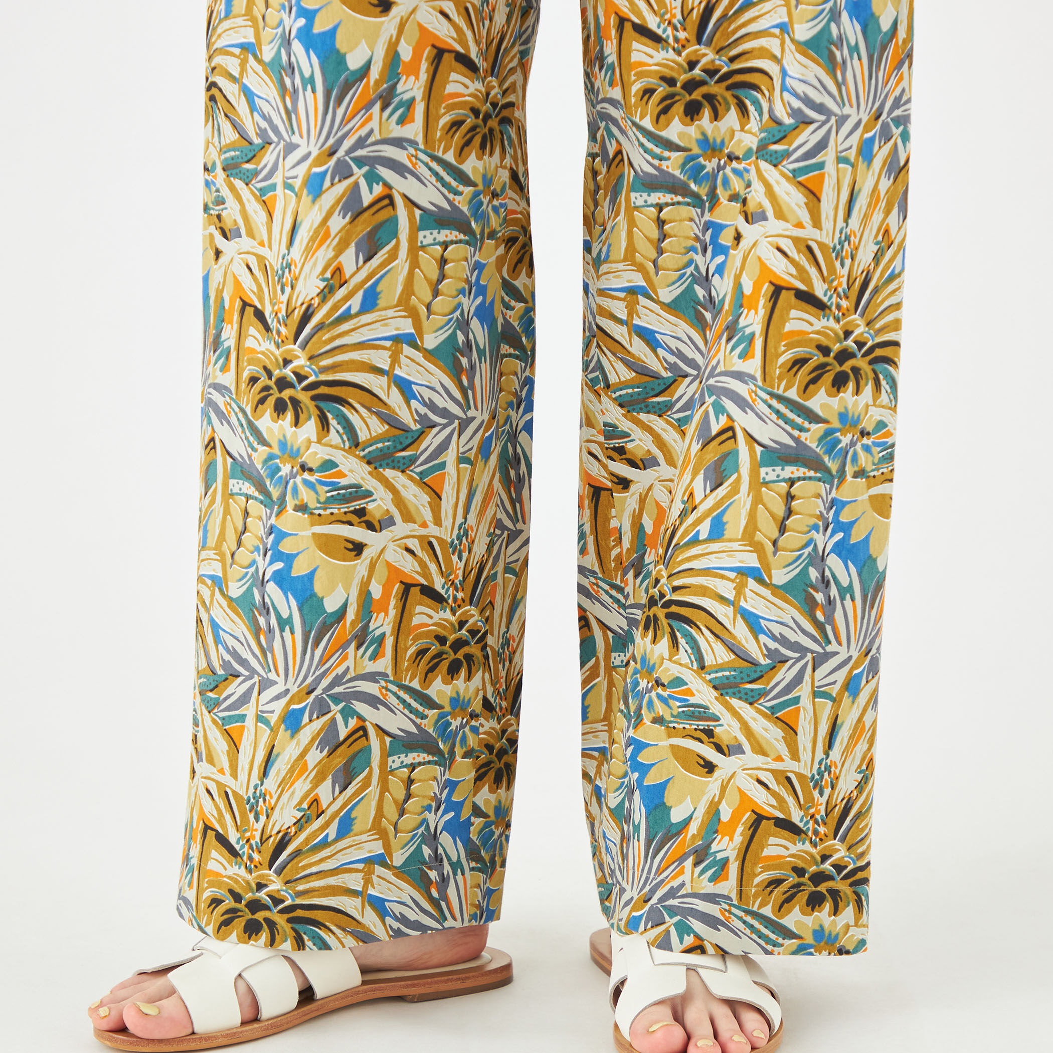 ジャングルプリント イージーストレートパンツ｜トゥモローランド 公式通販