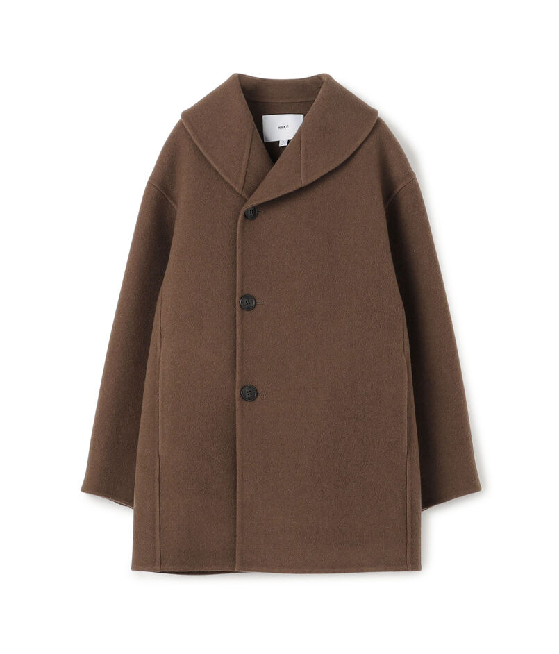 HYKE W FACE COAT