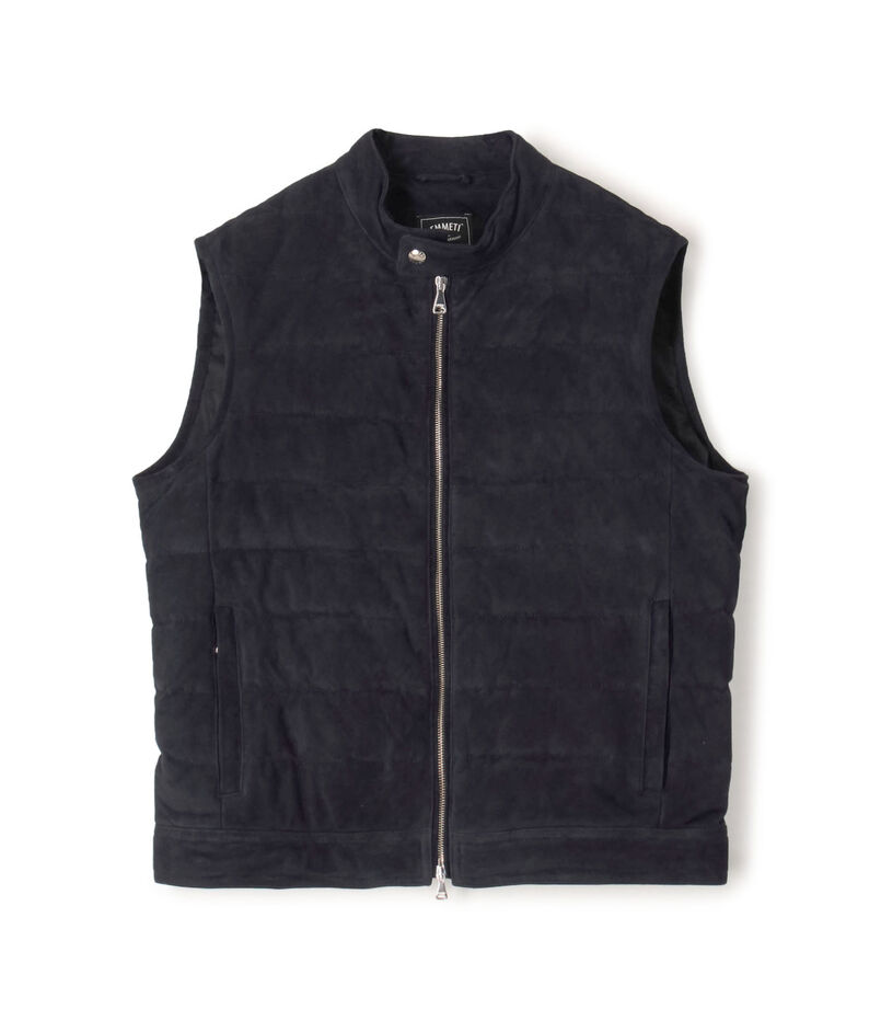 【別注】EMMETI JURI スエード ダウンベスト